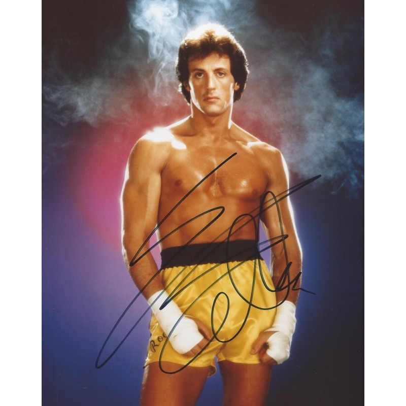 Autographe Sylvester STALLONE