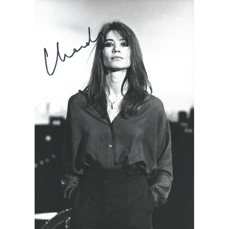 Francoise Hardy Autograph