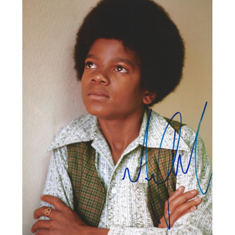 Michael Jackson Signed 8x10 Autographed Photo rp 