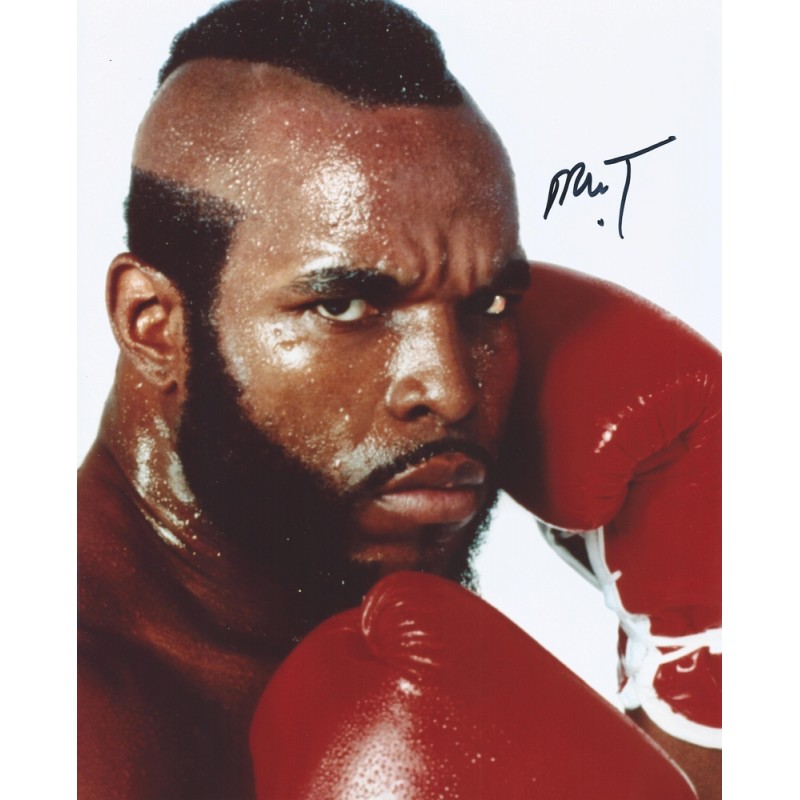 MISTER T Autograph