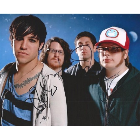 Fall Out Boy Entire Band Signed 8x10 Autographed Photo Reprint 