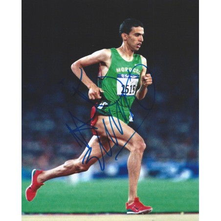 Hicham EL GUERROUJ Autograph