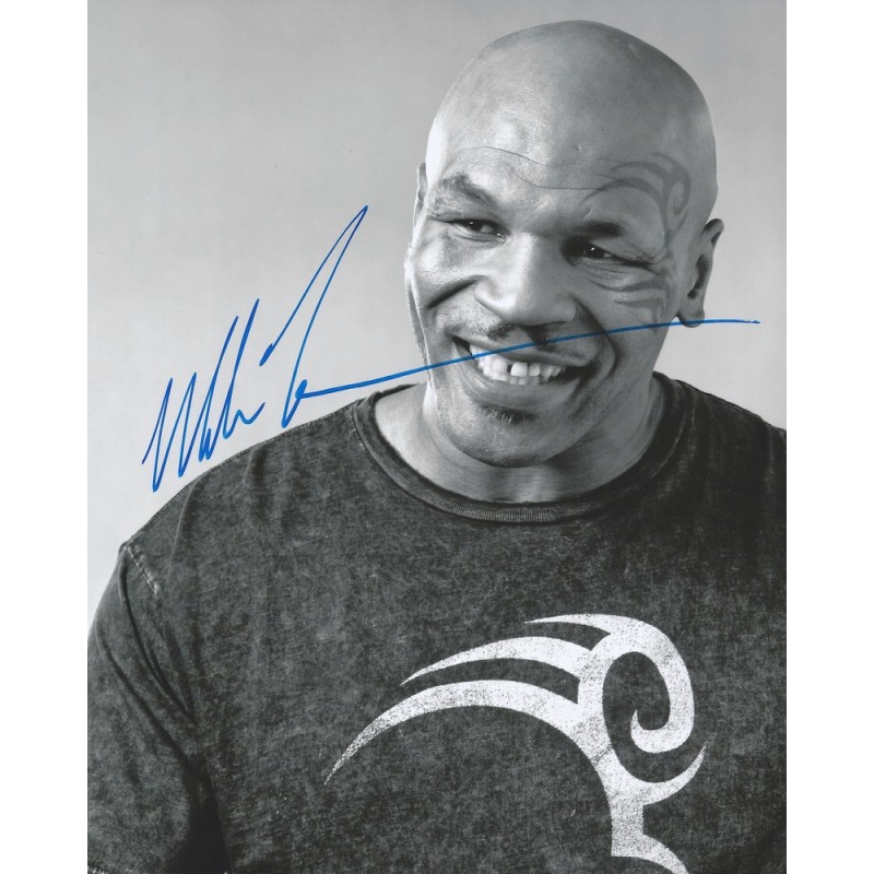 Mike Tyson автограф