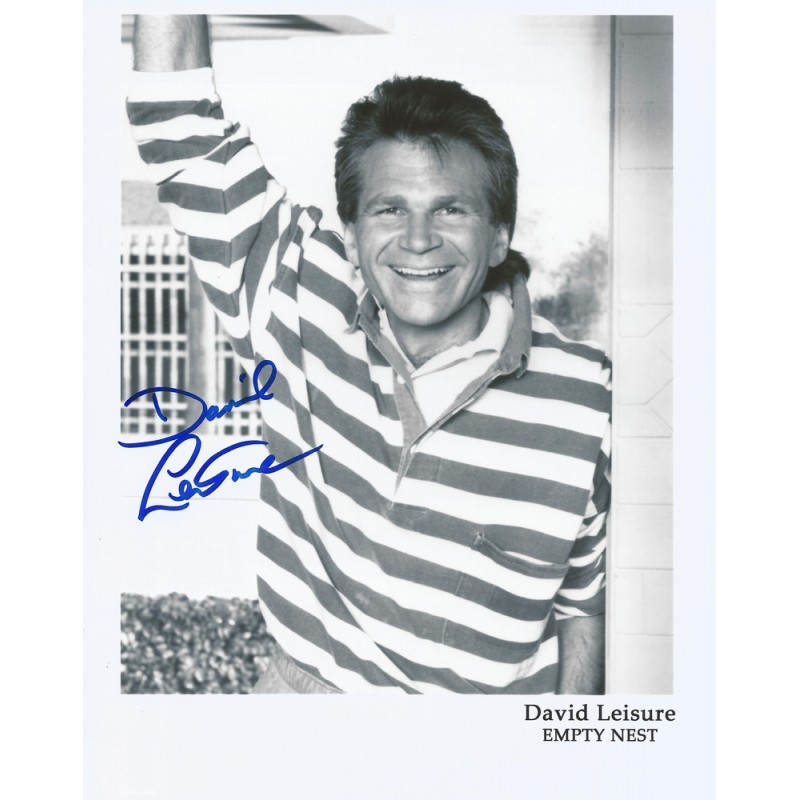 David LEISURE Autograph
