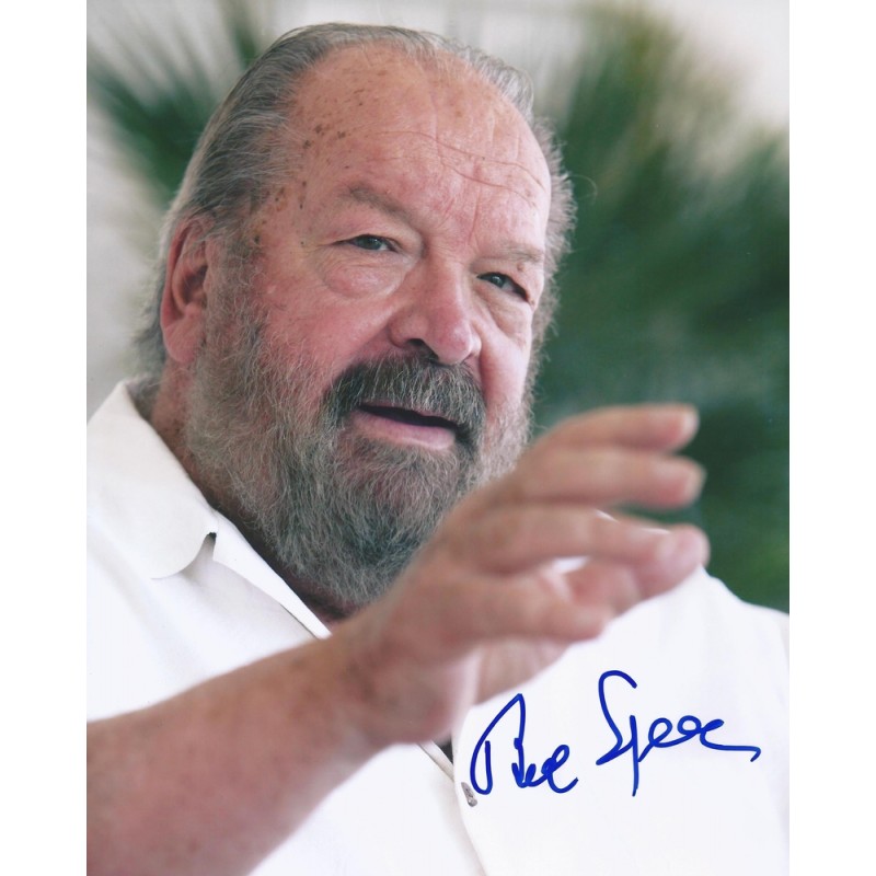 Size Reprint/Repro Autograph 16 x 10 cm Autograph Bud Spencer
