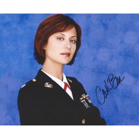 Photo Catherine Bell Autograph Signed 8 x 10