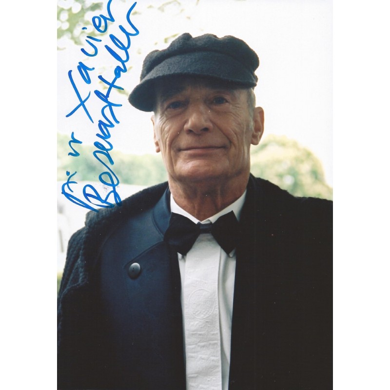 Autographe Bernard HALLER (Photo dédicacée)