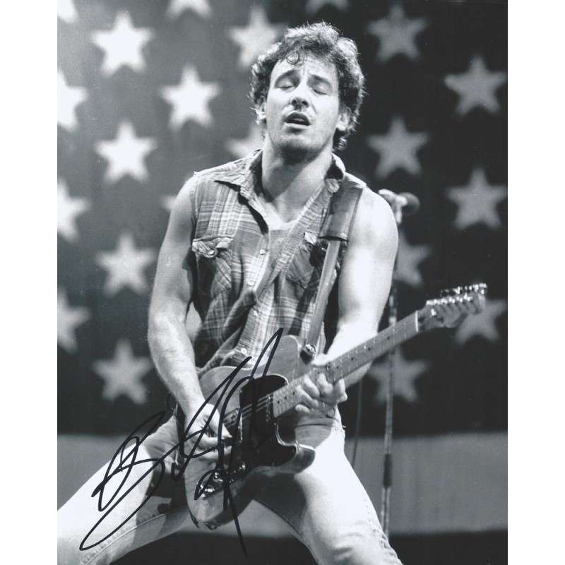 Bruce SPRINGSTEEN Autograph