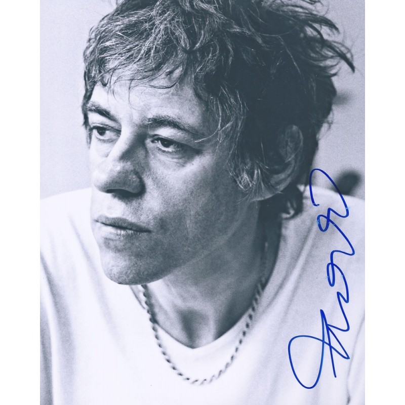Bob GELDOF Autograph