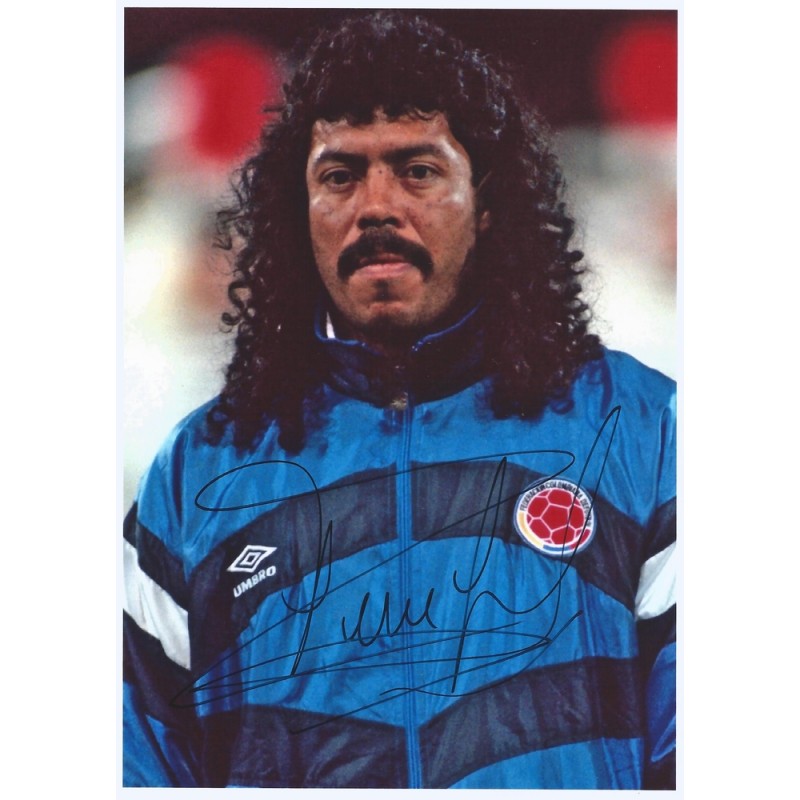 René HIGUITA Autograph