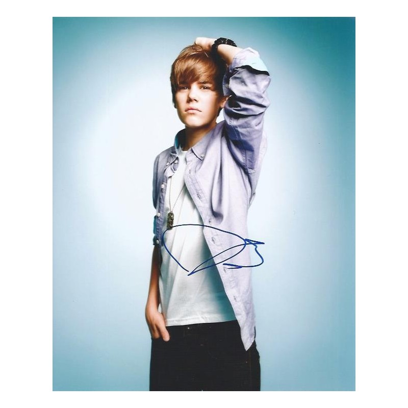 Justin BIEBER Autograph