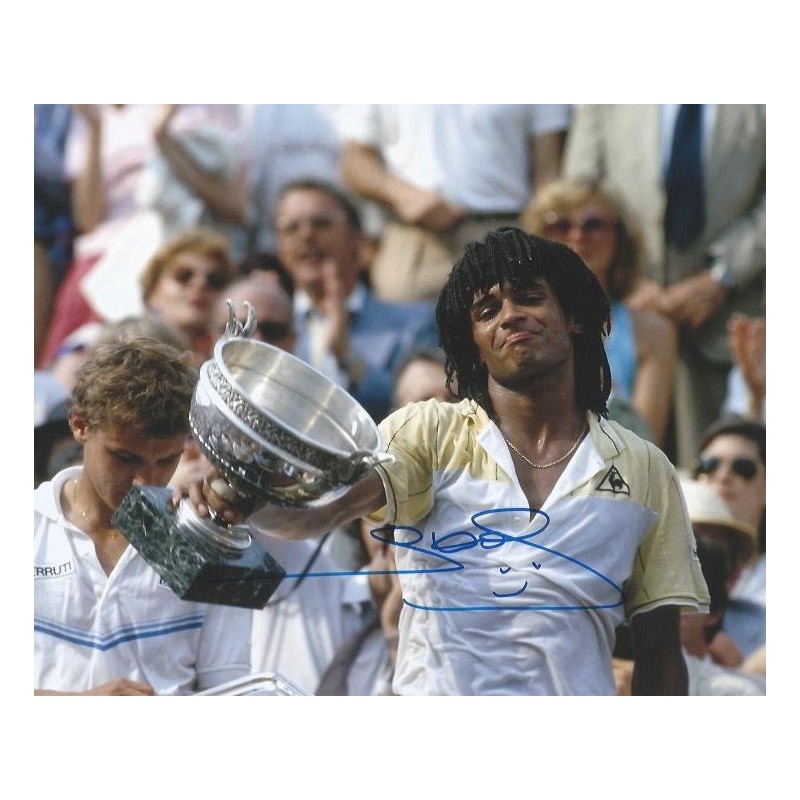 STICKER PANINI TENNIS ATP TOUR 1992 TENNIS INSOLITE YANNICK NOAH # 215 MINT