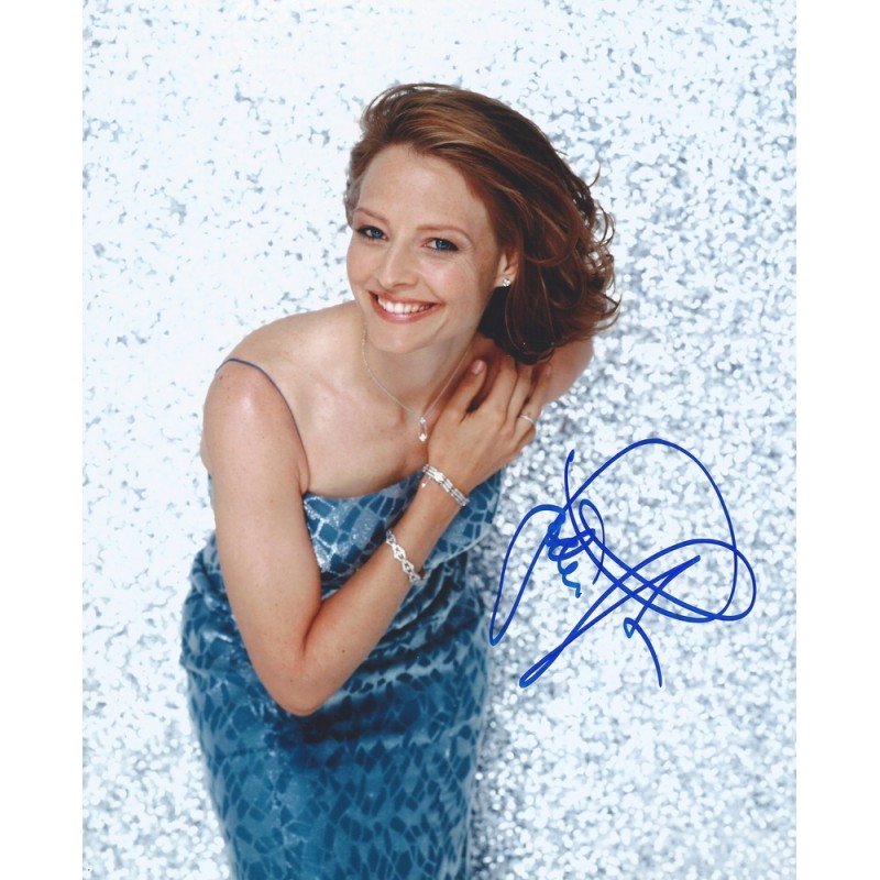 ユニークイメージ社Jodie Foster Collageautographed Jodie FOSTER Autograph