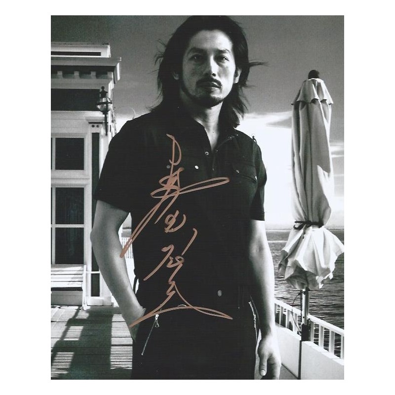 Hiroyuki Sanada After the Rush サイン入り hiroyuki-sanada