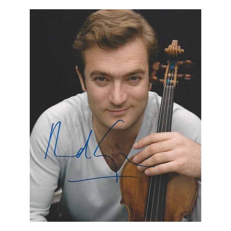 Autographe Renaud CAPUCON