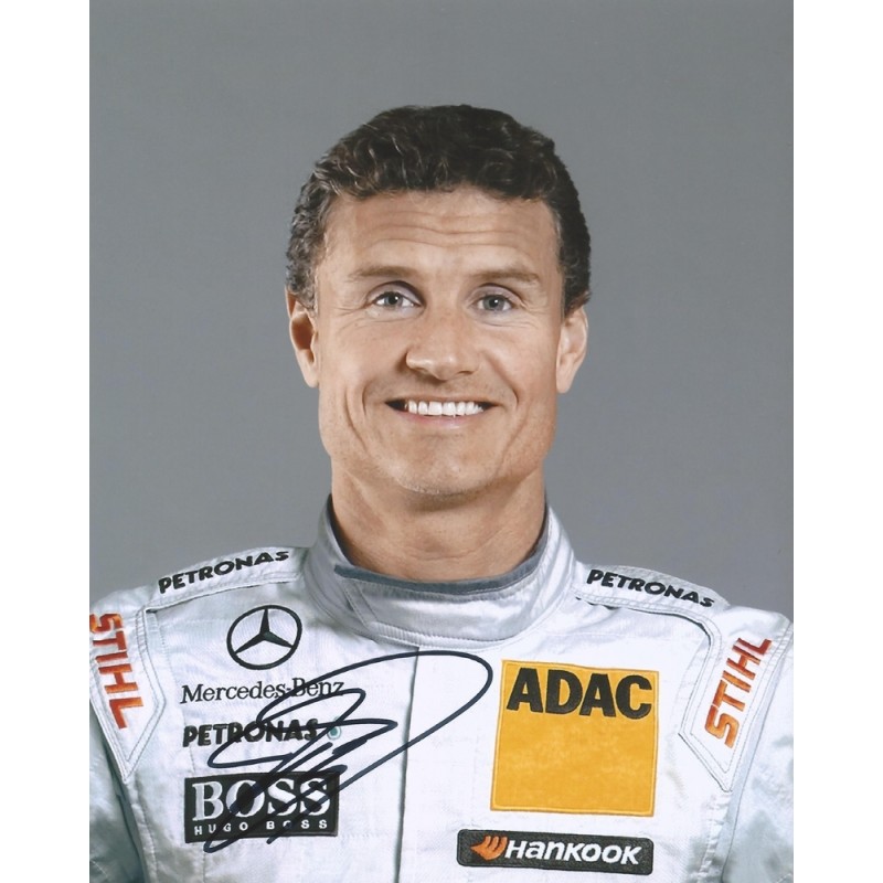 Autographe David COULTHARD (Photo dédicacée)