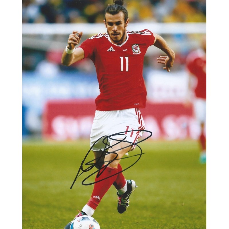 Autographe Gareth BALE (Photo dédicacée)