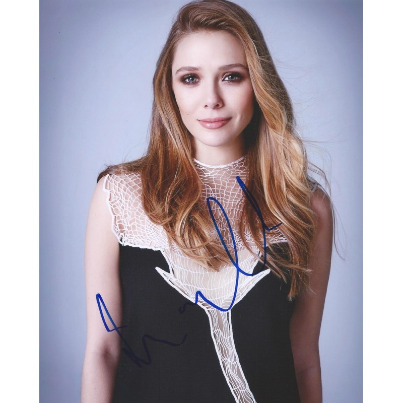 Elizabeth OLSEN Autograph