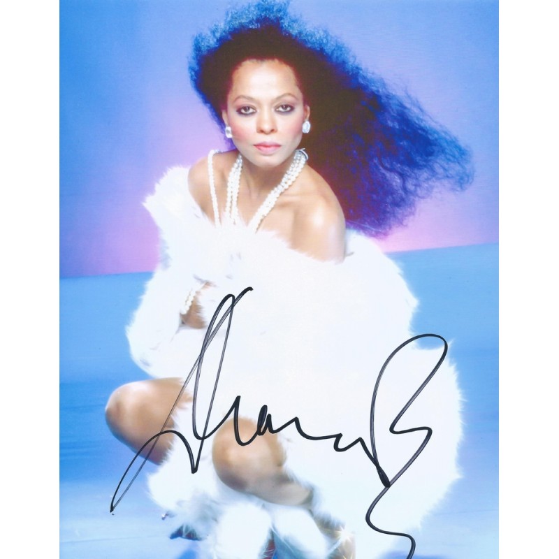 Diana ROSS Autograph