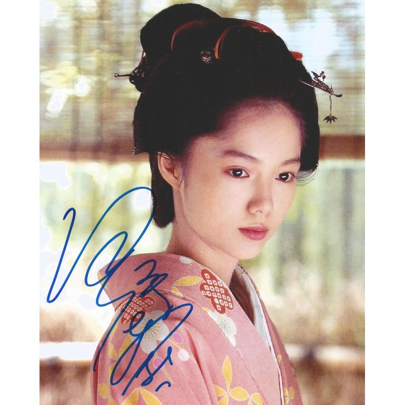 Aoi MIYAZAKI Autograph