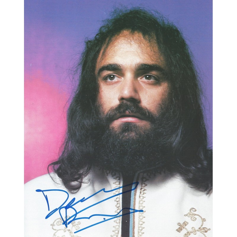 Demis ROUSSOS Autograph