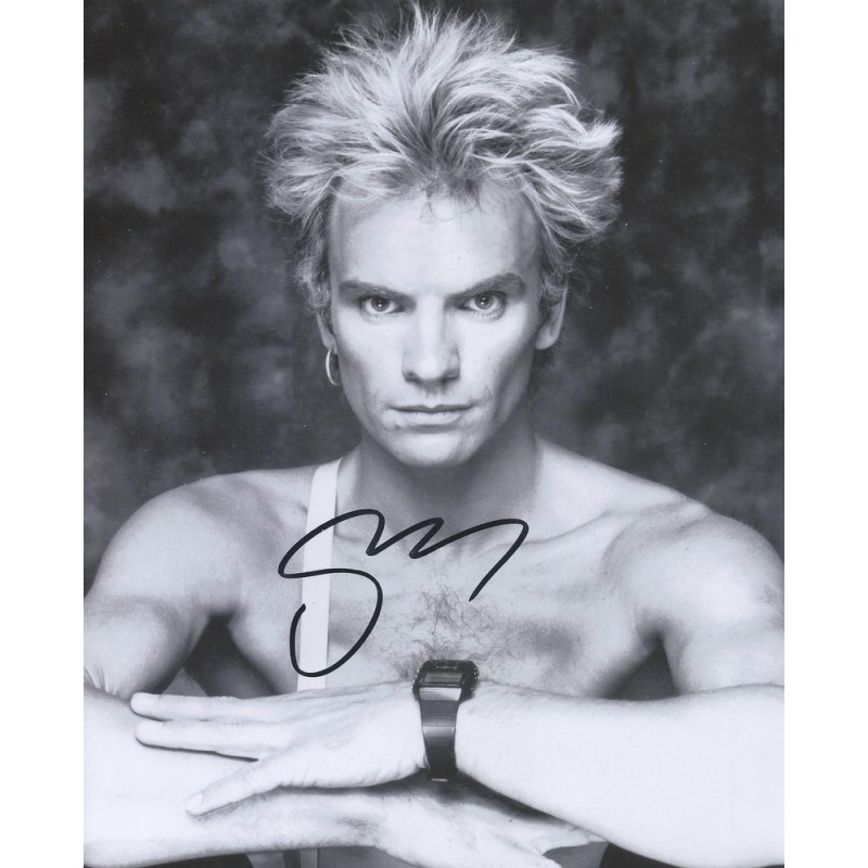 STING Autograph