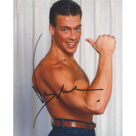 JEAN CLAUDE VAN DAMME #2 REPRINT SIGNED 8X10 PHOTO AUTOGRAPHED CHRISTMAS GIFT 