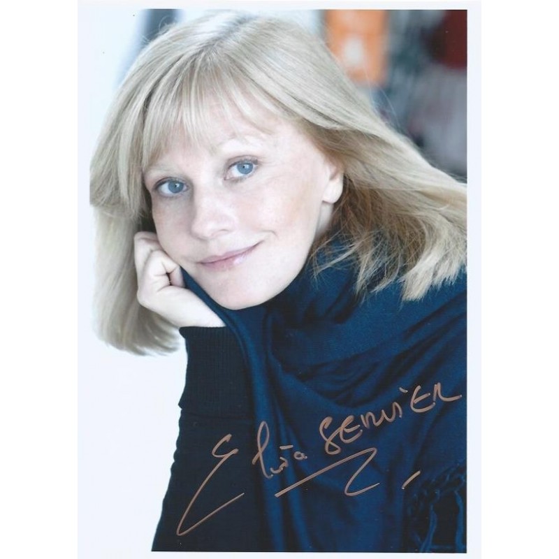 Elisa Servier Le Coeur Des Hommes Autographe Elisa SERVIER (Photo dédicacée)