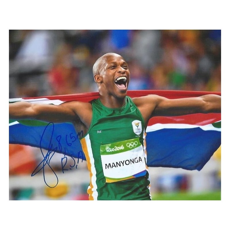 Autographe Luvo MANYONGA (Photo dédicacée)