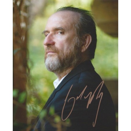 SIGNED WHITE CARD MEN AT WORK LEAD SINGER COLIN HAY 