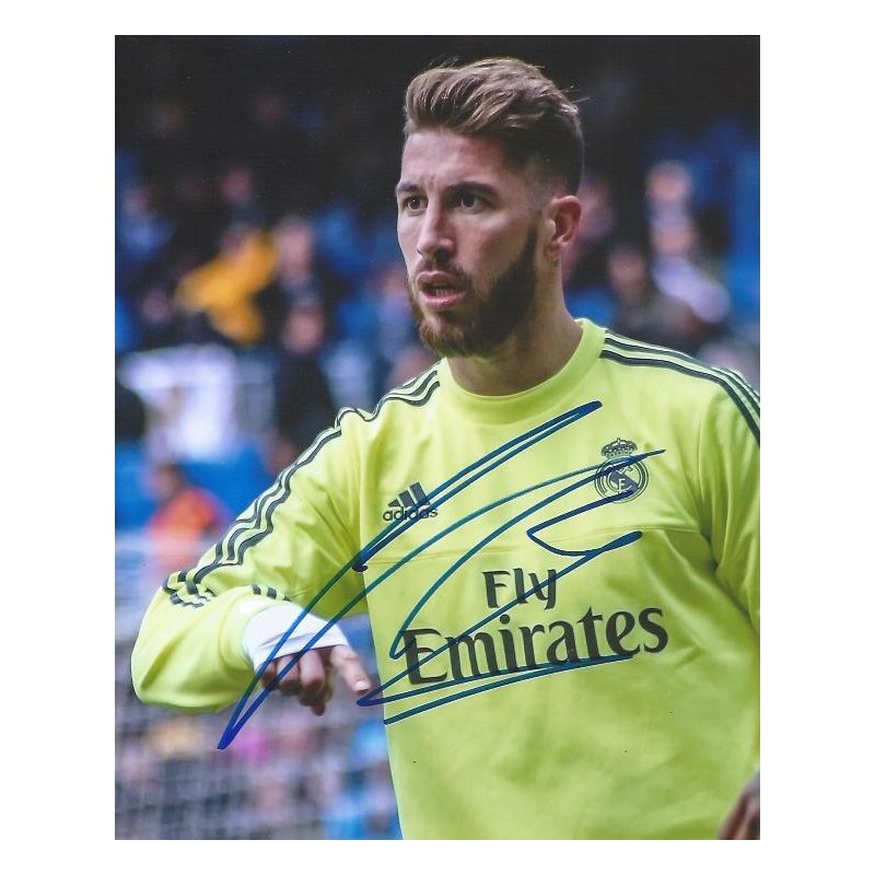 Sergio RAMOS Autograph Sergio RAMOS Autograph