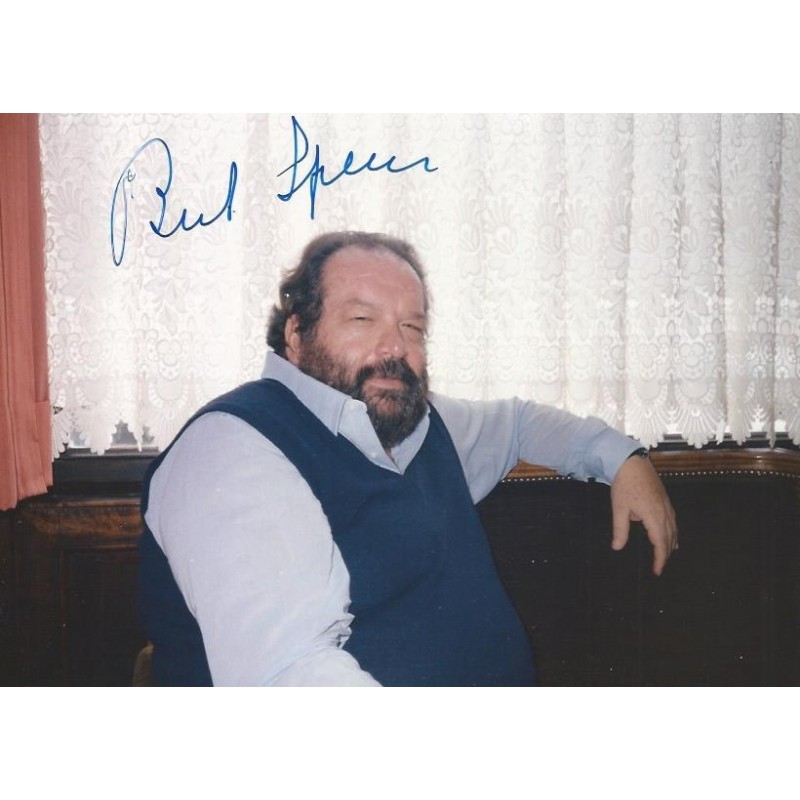 Size Reprint/Repro Autograph 16 x 10 cm Autograph Bud Spencer