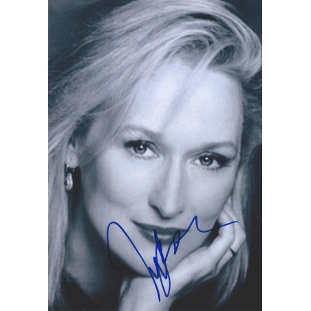 Meryl STREEP Autograph