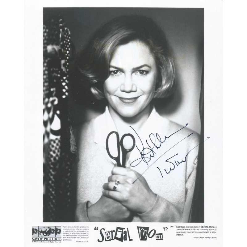 Kathleen Turner Autographed Preprint Signed Photo Fridge Magnet 