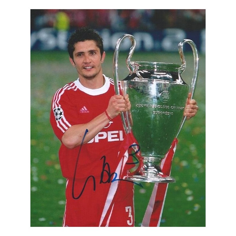Autographe LIZARAZU Bixente , Vente Photo Dédicacée LIZARAZU Bixente