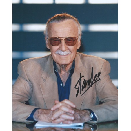 Stan Lee autographed 8x10 autographed RP photo 