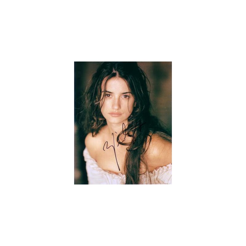 セール…ペネロペ・クルス直筆サイン入り2Lサイズ写真…Penélope Cruz セール…ペネロペ・クルス直筆サイン入り2Lサイズ写真…Penélope