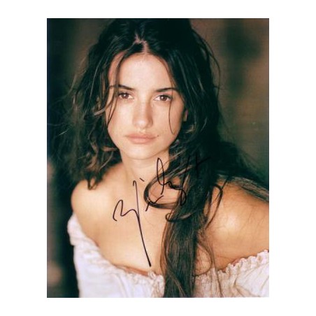 セール…ペネロペ・クルス直筆サイン入り2Lサイズ写真…Penélope Cruz ペネロペ・クルス直筆サイン入り2Lサイズ写真…Penélope Cruz