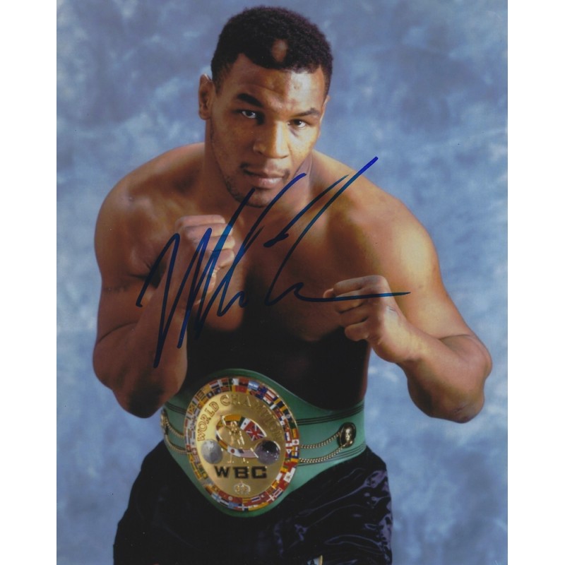 Mike Tyson Autograph Signing 2024 Debee Ethelyn