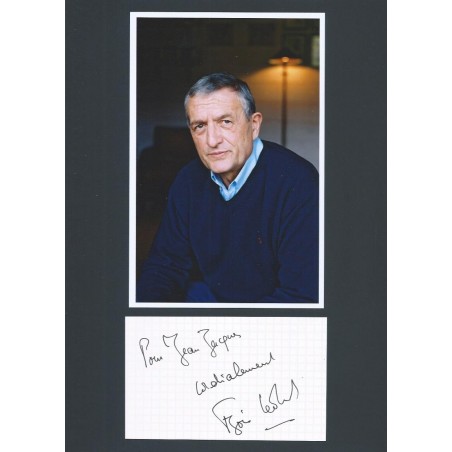 Autographe François LEOTARD (Photo dédicacée)