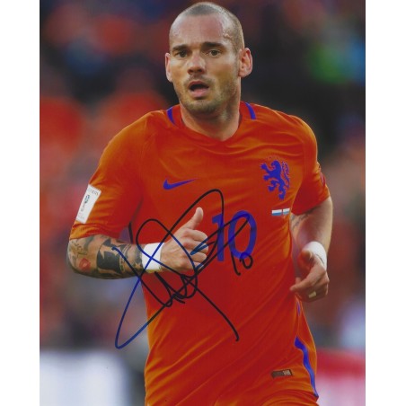 2015-16 Panini Flawless Soccer Wesley Sneijder Dual Patch