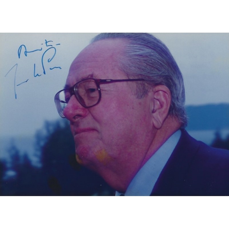 Jean Marie LE PEN Autograph