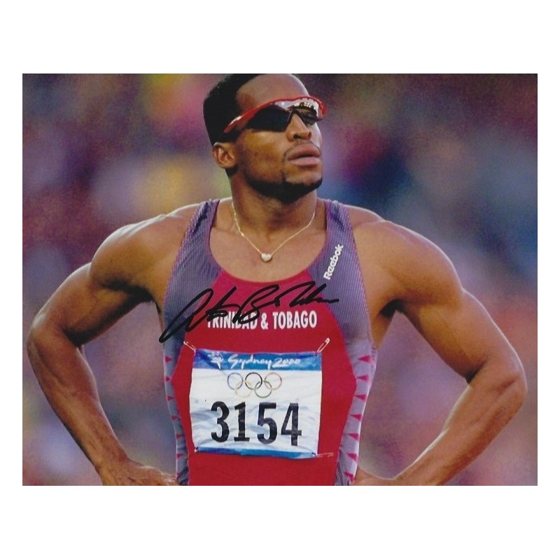 Autographe Ato BOLDON (Photo dédicacée)