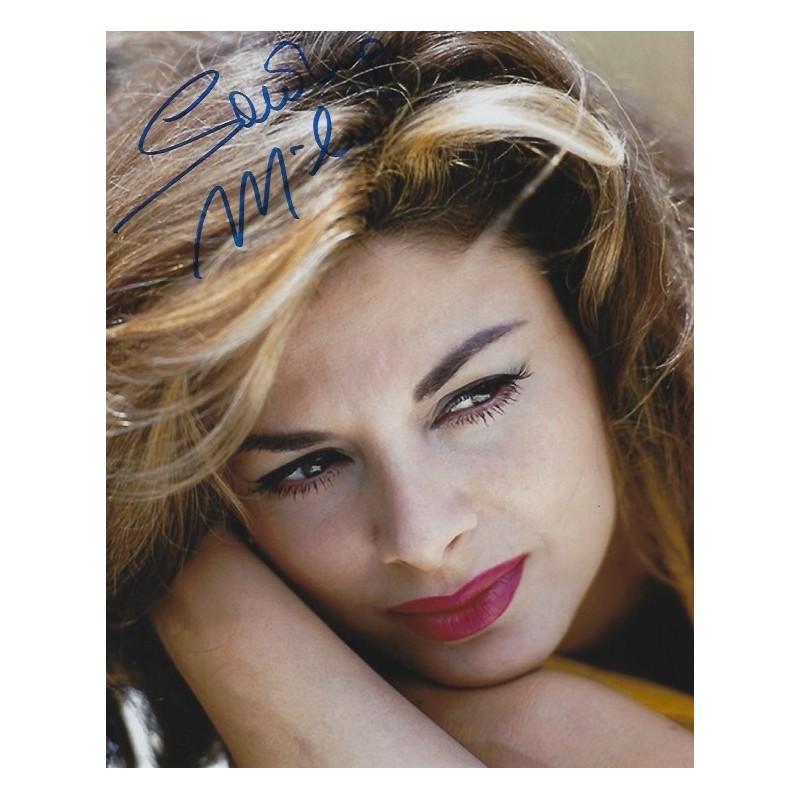 Autographe Sandra MILO (Photo dédicacée)