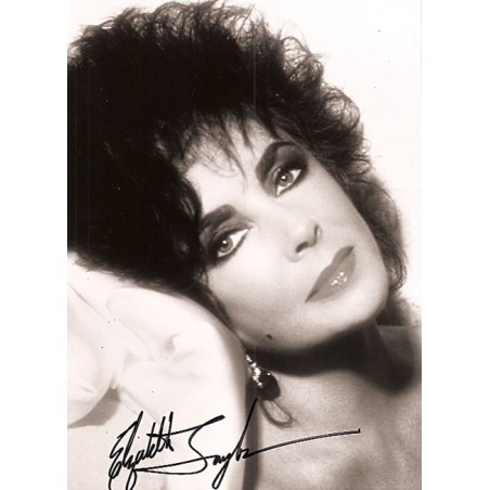 Elizabeth Taylor (b/w photo)' Photo | AllPosters.com