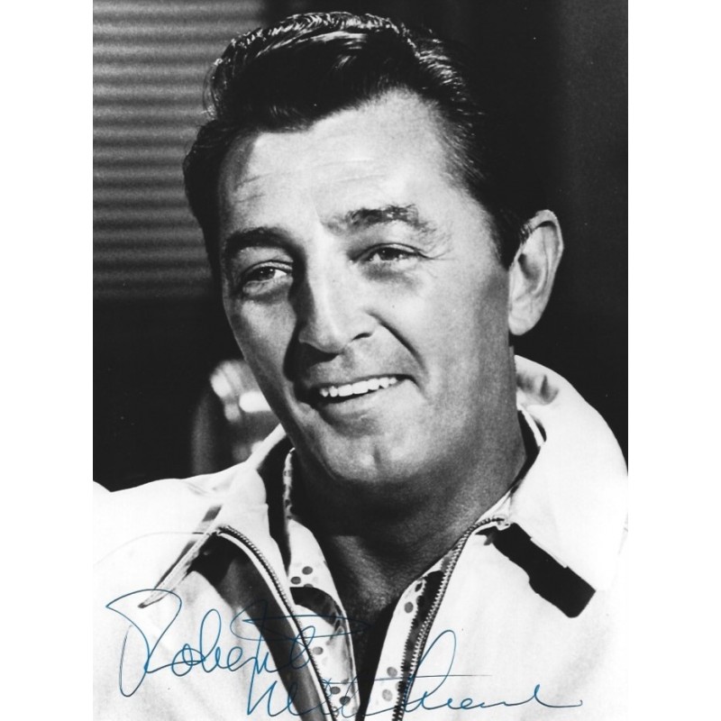 Robert MITCHUM Autograph