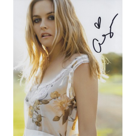 Alicia Silverstone Signed 8x10 Autographed Photo Reprint 