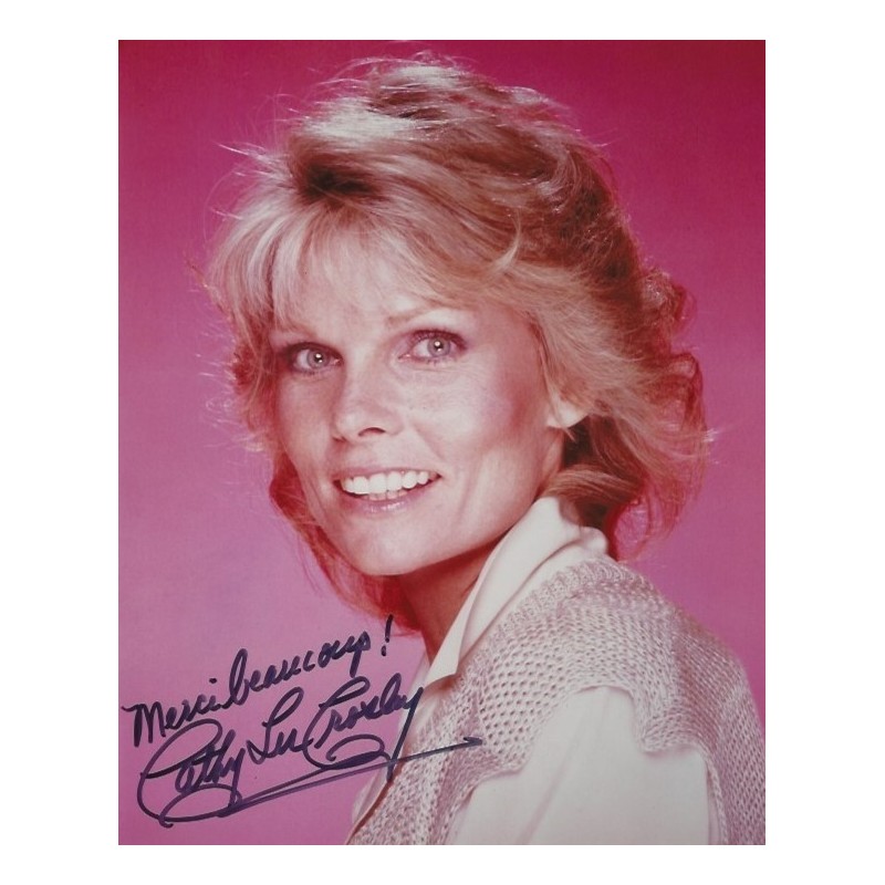 Cathy Lee CROSBY Autograph.