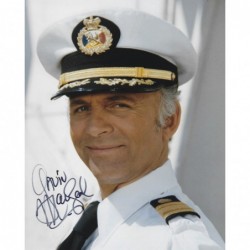 11535 AMCo Gavin MacLeod signed autographed index card 