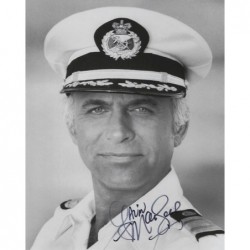 AMCo 11535 Gavin MacLeod signed autographed index card 